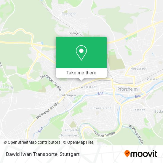 Карта Dawid Iwan Transporte