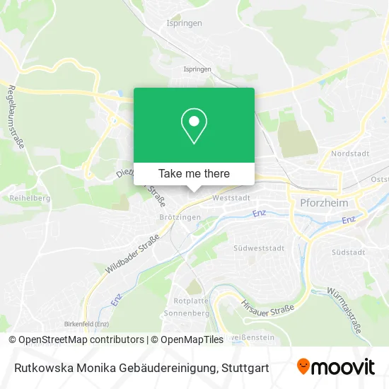 Карта Rutkowska Monika Gebäudereinigung