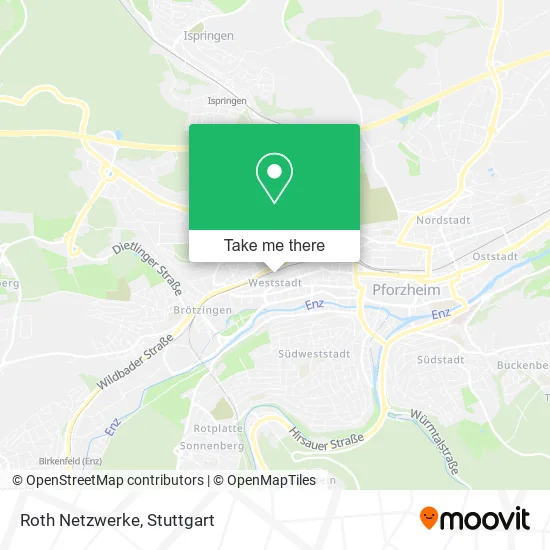 Карта Roth Netzwerke