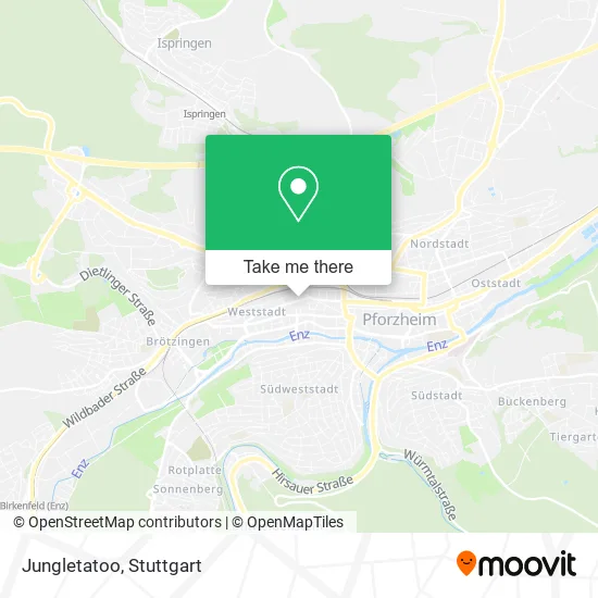 Карта Jungletatoo