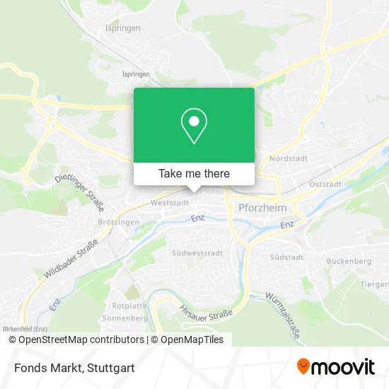 Карта Fonds Markt