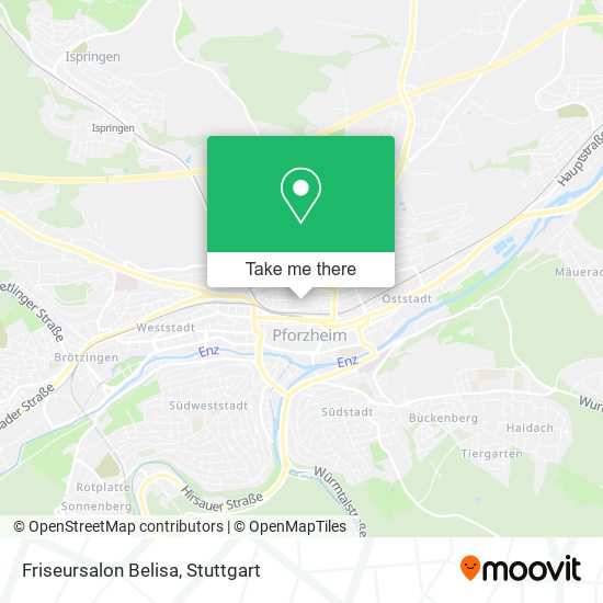 Карта Friseursalon Belisa