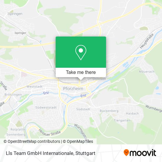 Lls Team GmbH Internationale map