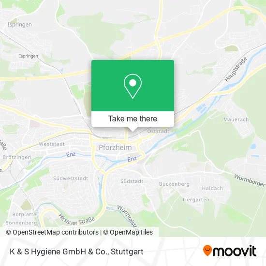 Карта K & S Hygiene GmbH & Co.