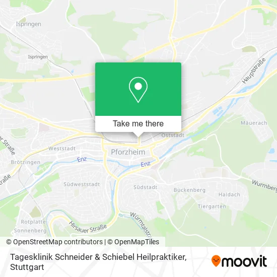 Карта Tagesklinik Schneider & Schiebel Heilpraktiker