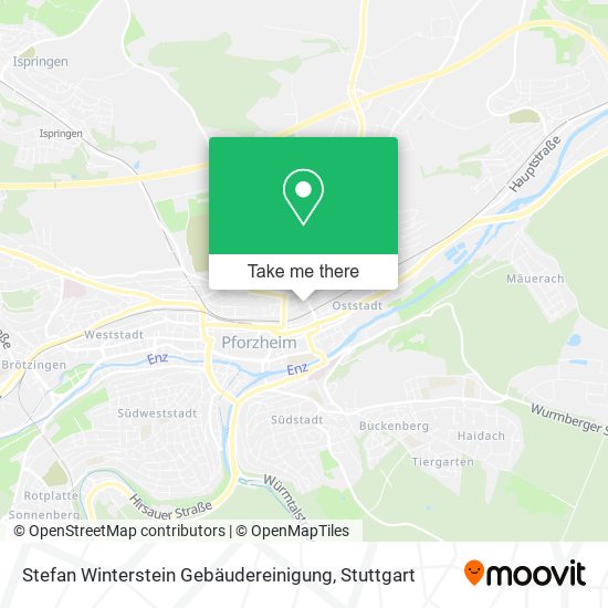 Stefan Winterstein Gebäudereinigung map