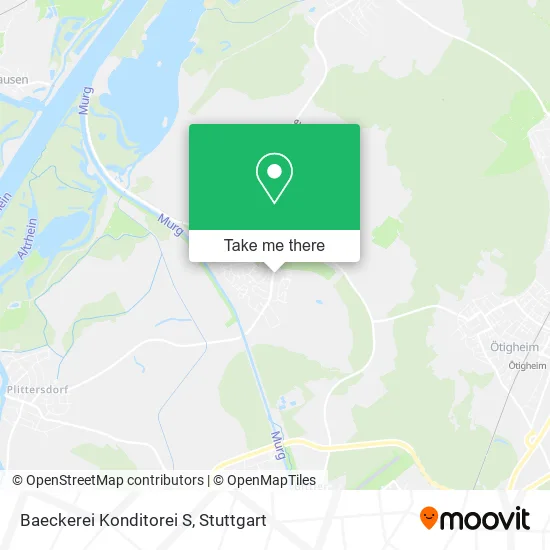 Карта Baeckerei Konditorei S