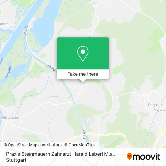 Карта Praxis Steinmauern Zahnarzt Harald Leberl M.a.