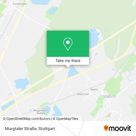 Murgtaler Straße map
