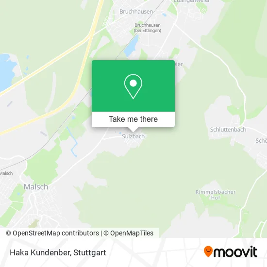 Haka Kundenber map