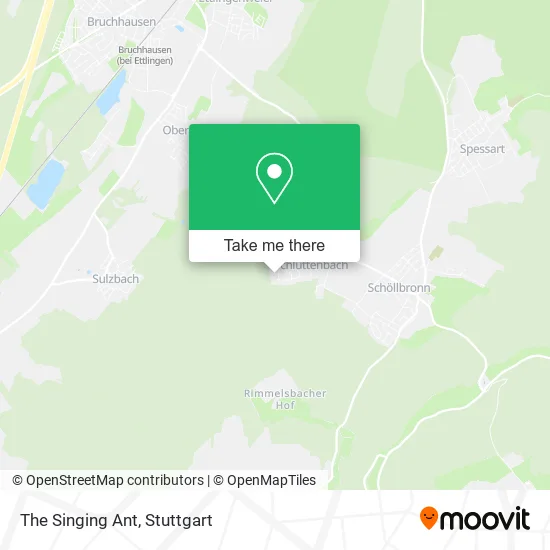 Карта The Singing Ant