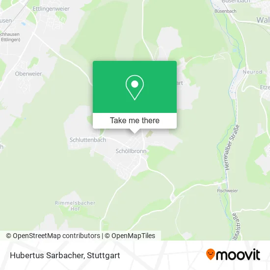 Карта Hubertus Sarbacher