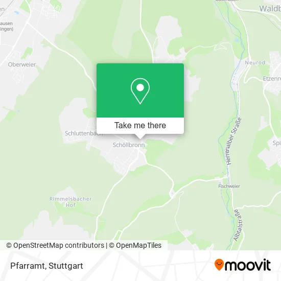Карта Pfarramt