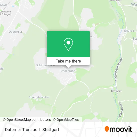 Карта Daferner Transport