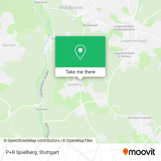 Карта P+R Spielberg