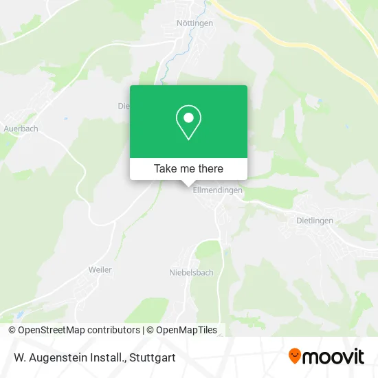 W. Augenstein Install. map