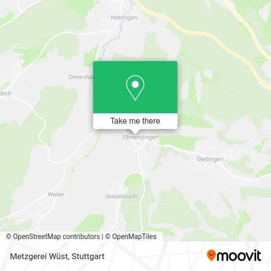 Карта Metzgerei Wüst