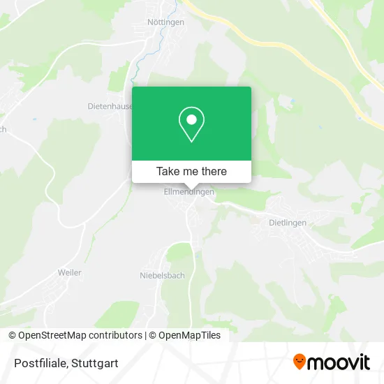 Карта Postfiliale