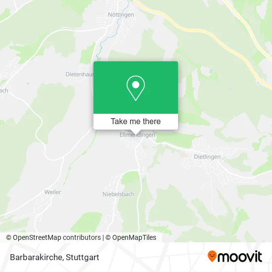 Карта Barbarakirche