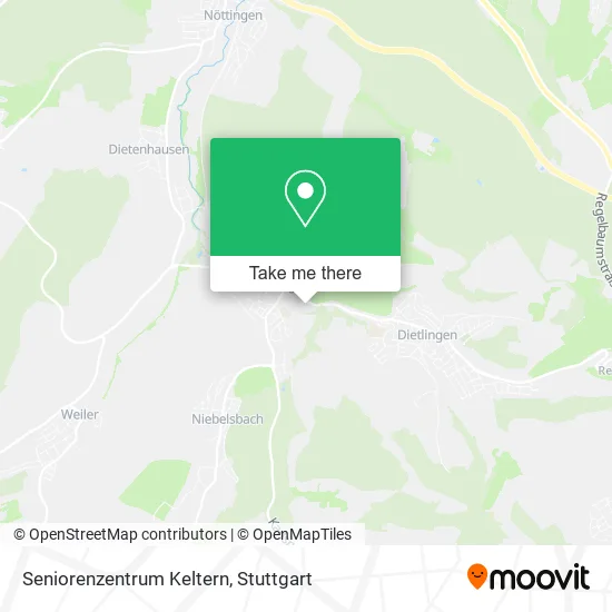 Карта Seniorenzentrum Keltern