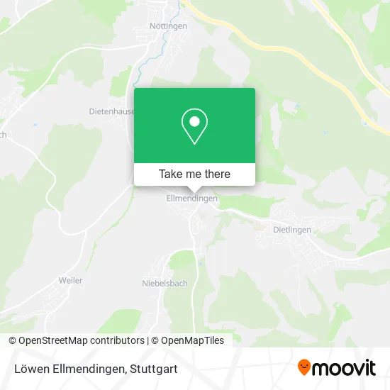 Карта Löwen Ellmendingen