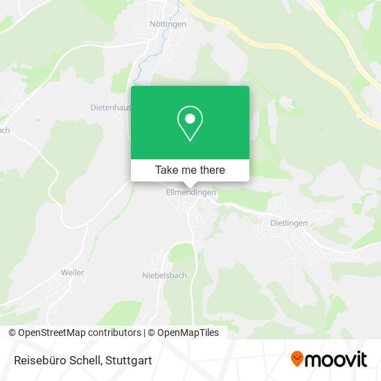 Reisebüro Schell map