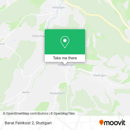 Карта Berat Feinkost 2