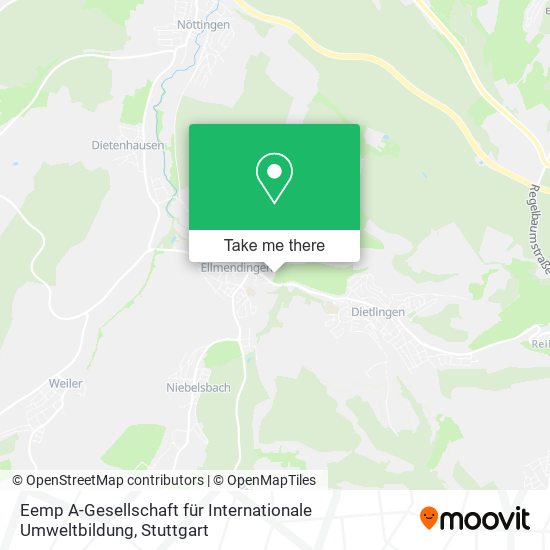 Eemp A-Gesellschaft für Internationale Umweltbildung map