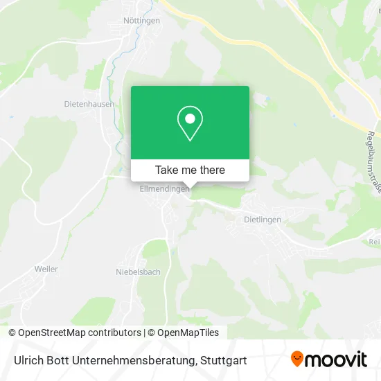 Ulrich Bott Unternehmensberatung map