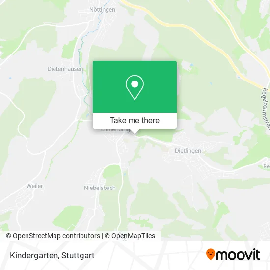 Карта Kindergarten