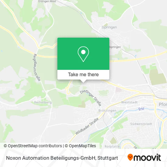 Карта Noxon Automation Beteiligungs-GmbH