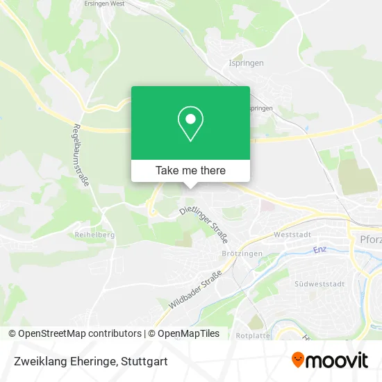 Zweiklang Eheringe map