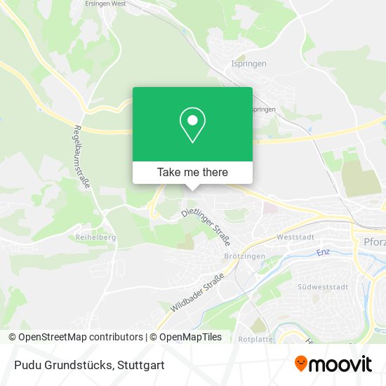 Pudu Grundstücks map
