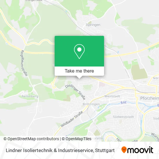 Карта Lindner Isoliertechnik & Industrieservice