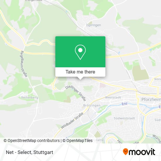 Net - Select map