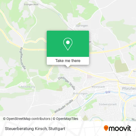 Карта Steuerberatung Kirsch