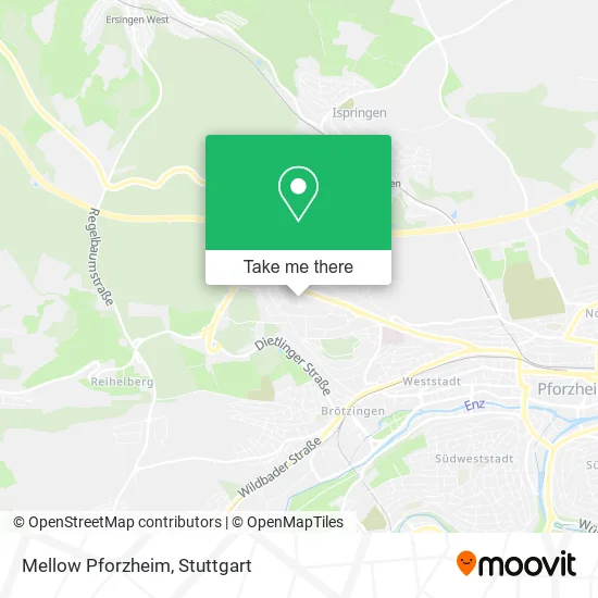 Карта Mellow Pforzheim