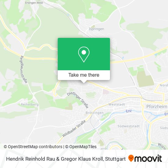Hendrik Reinhold Rau & Gregor Klaus Kroll map
