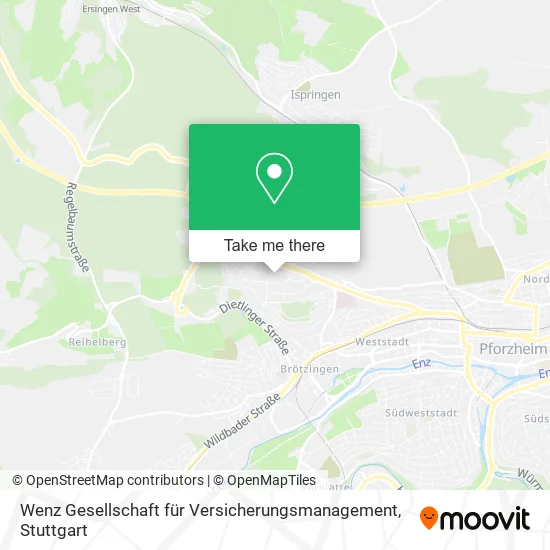 Карта Wenz Gesellschaft für Versicherungsmanagement