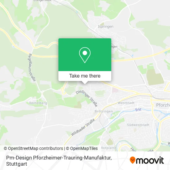 Pm-Design Pforzheimer-Trauring-Manufaktur map