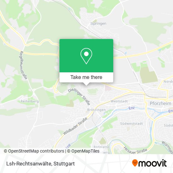 Lsh-Rechtsanwälte map