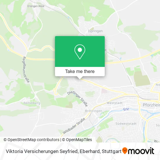 Карта Viktoria Versicherungen Seyfried, Eberhard