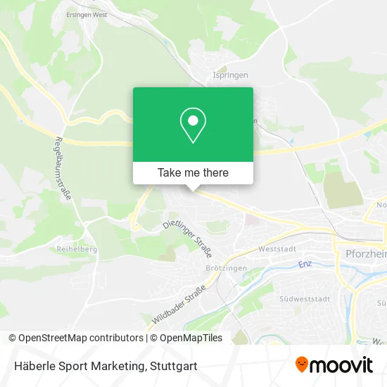 Häberle Sport Marketing map