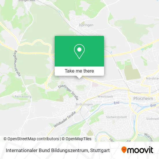 Карта Internationaler Bund Bildungszentrum