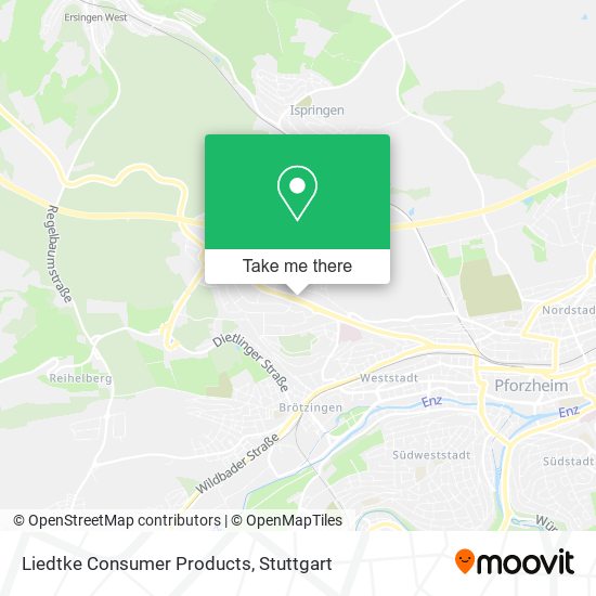 Liedtke Consumer Products map