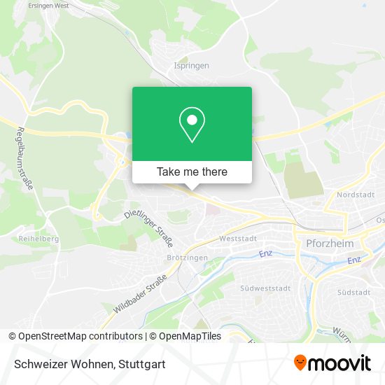 Schweizer Wohnen map