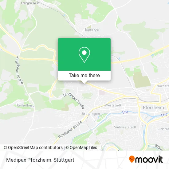 Карта Medipax Pforzheim
