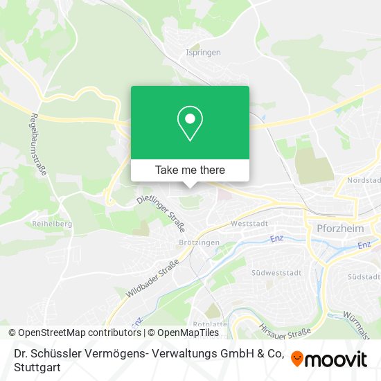 Карта Dr. Schüssler Vermögens- Verwaltungs GmbH & Co