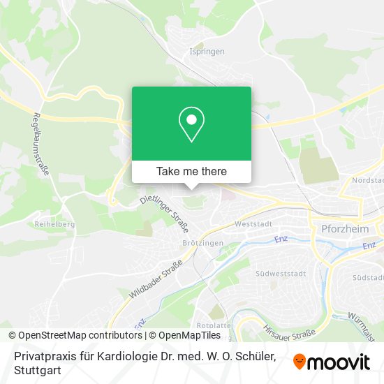 Privatpraxis für Kardiologie Dr. med. W. O. Schüler map