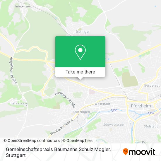 Gemeinschaftspraxis Baumanns Schulz Mogler map